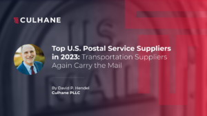 David Hendel Top US Postal Service Suppliers in 2023