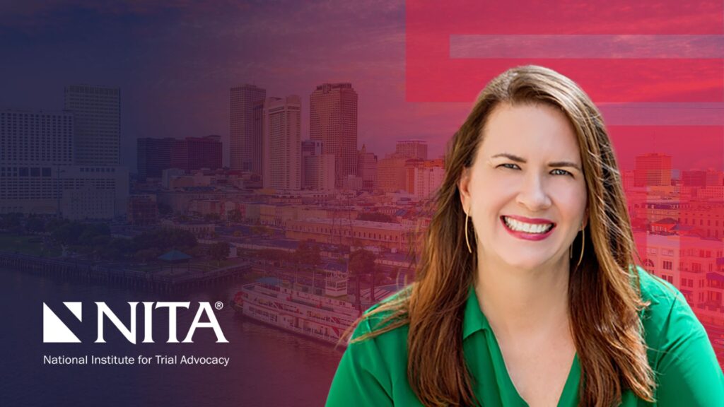 CM Law Partner Mishell Kneeland to Teach at NITA Deposition Skills and Building Trial Skills Trainings in New Orleans